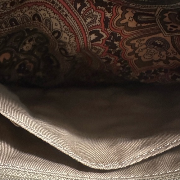 Fossil Long Live Vintage 1953 Black Denim Crossbody - Picture 4 of 16